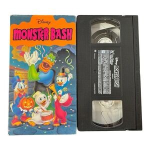 Monster Bash: Vol. 2 - Duck‎ Tails Goof Troop (VHS, 1995) Disney - Halloween